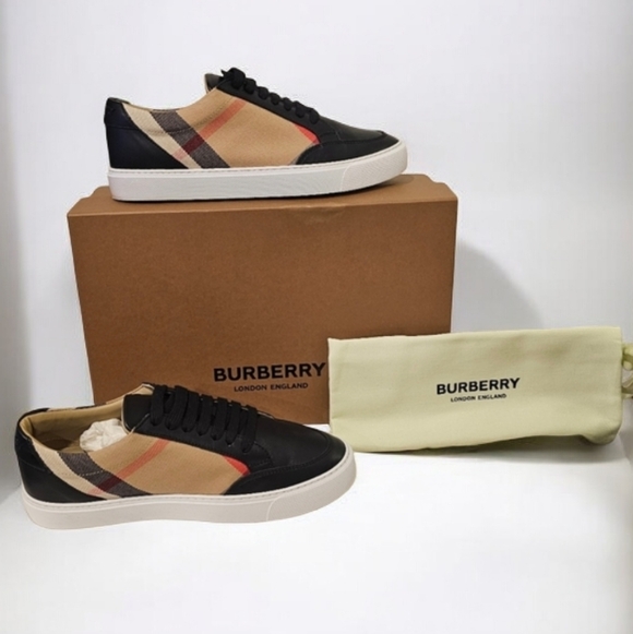 Burberry Shoes - NIB Burberry New Salmond Women's Sneakers # 94703913-- Size 7.5